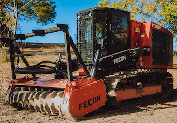 Fecon FTX150-2 mulching tractor