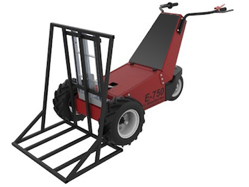 Power Pusher E-750 tree and boulder dolly