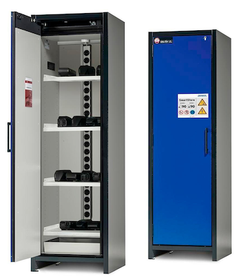 Denios Li-ion storage/charging cabinet