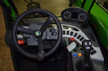 Merlo Turbofarmer dashboard
