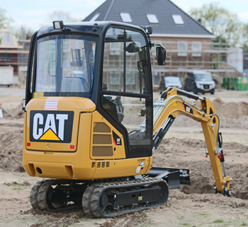 Cat 301.7D CR mini excavator