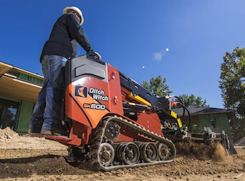 Ditch Witch SX600 with Harley rake