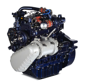 Perkins hybrid electric engine