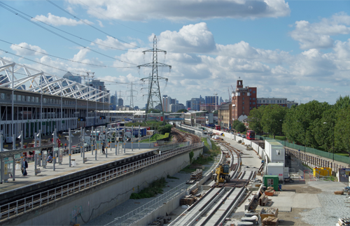 Crossrail project in London