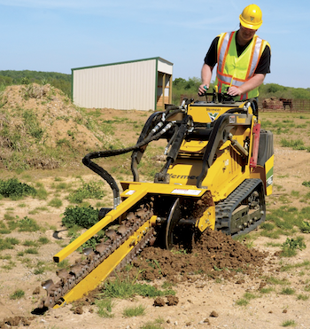 Vermeer STR48 trencher attachment