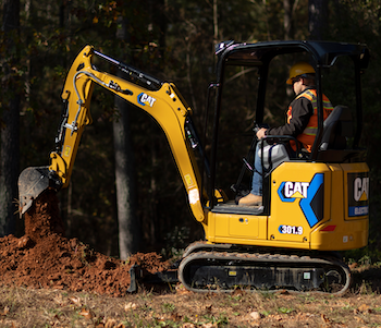 Cat 301.9 mini excavator