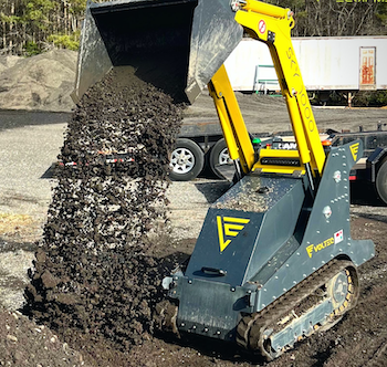 Volteq SKY 1000 remote-controlled track loader