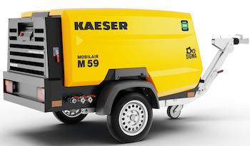 Kaeser M 59 PE portable compressor