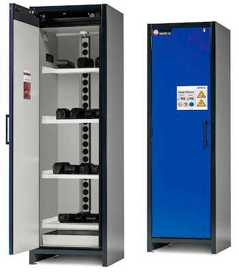 Denios Li-ion battery storage/charging cabinet