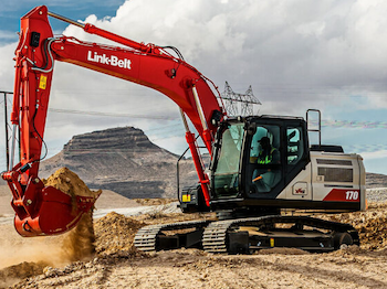 Link-Belt 4XS Series excavators