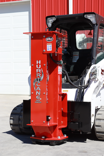 Hurricane Attachments drop hammer concrete breaker