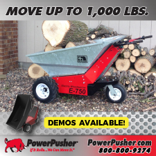 Power Pusher E750 electric wheelbarrow