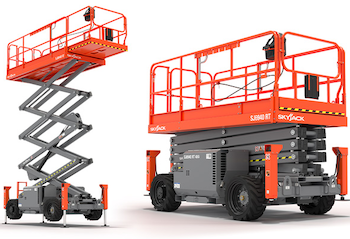 Rough-terrain 40-foot scissor lift Rough-terrain 40-foot scissor lift