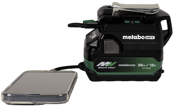 18-volt charger and USB-C adapter 18-volt charger and USB-C adapter