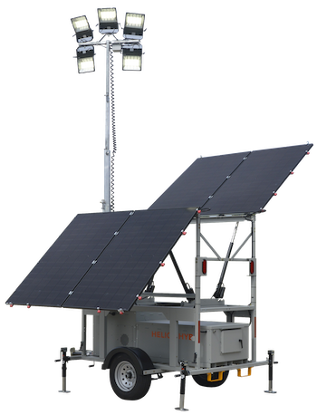 Light tower/BESS system Light tower/BESS system