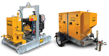 Diesel hydraulically driven submersible pumps Diesel hydraulically driven submersible pumps